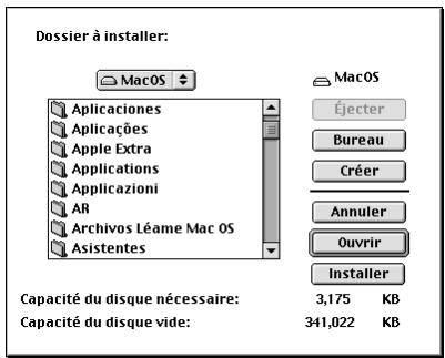 EPSON EMP-7350 - Installation du calculateur pour projecteur sur la commande Macintosh - 4