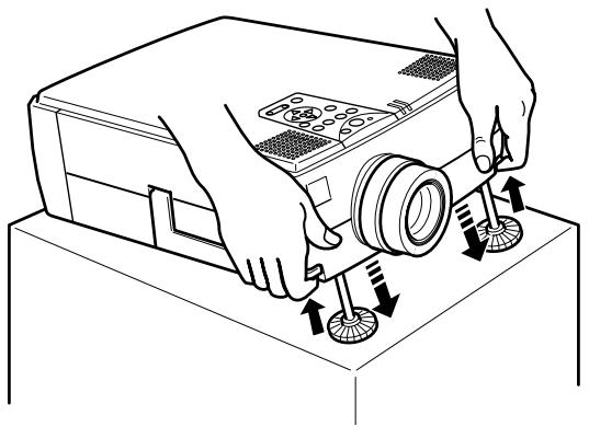 EPSON EMP-7350 - Mise au point et positionnement de l'image - 2