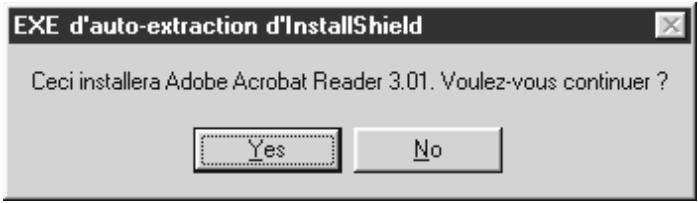 EPSON EMP-7350 - Installation de Acrobat Reader - 1
