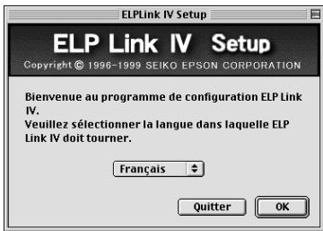 EPSON EMP-7350 - Installation du calculateur pour projecteur sur la commande Macintosh - 1