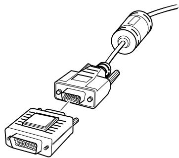 EPSON EMP-7350 - Connexion du cable de l'ordinateur - 5
