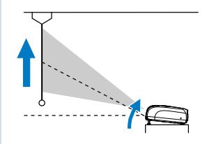 EPSON EMP-S3 - Höherstellen der Projektionsposition (Einstellen des vorderen Fußes) - 1