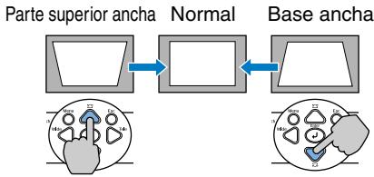 EPSON EMP-S3 - ▶ Corrección de la distorsión trapezoidal - 1
