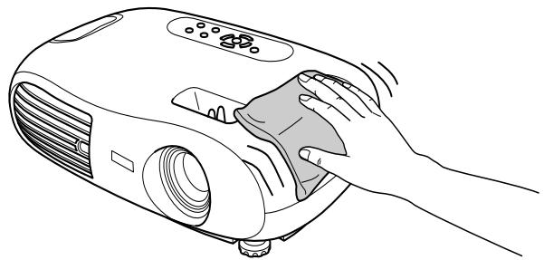 EPSON EMP-TW10H - ■ Cleaning the projector case - 2