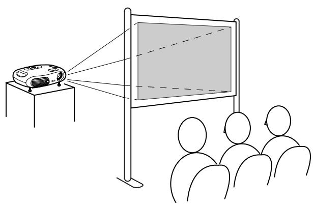 EPSON EMP-TW10H - Projection par l'arrière - 1