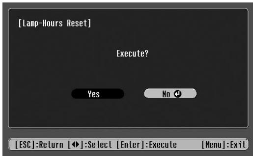 EPSON EMP-TW10H - Turn on the power and press the [Menu] button. - 3