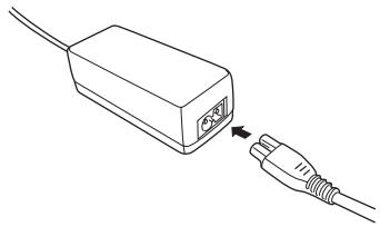 EPSON L-500V - Utilisation de l'adaptateur secteur - 1