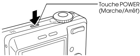 EPSON L-500V - Mise en marche/arrêt de votre appareil photo - 1
