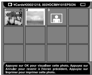 EPSON P-1000 - Suppression d'images - 1