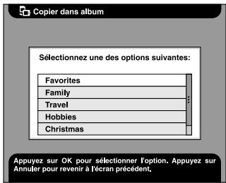 EPSON P-1000 - Création d'un album - 3