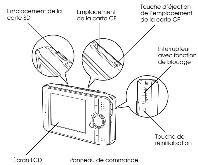 EPSON P-2000 - Composants - 1