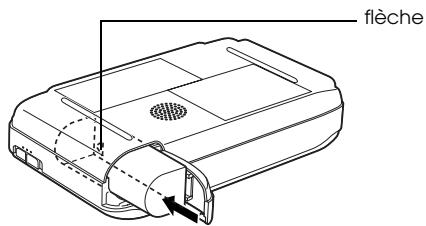 EPSON P-2000 - Mise en place de la batterie - 2