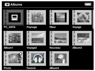 EPSON P-2000 - Utilisation des albums - 1