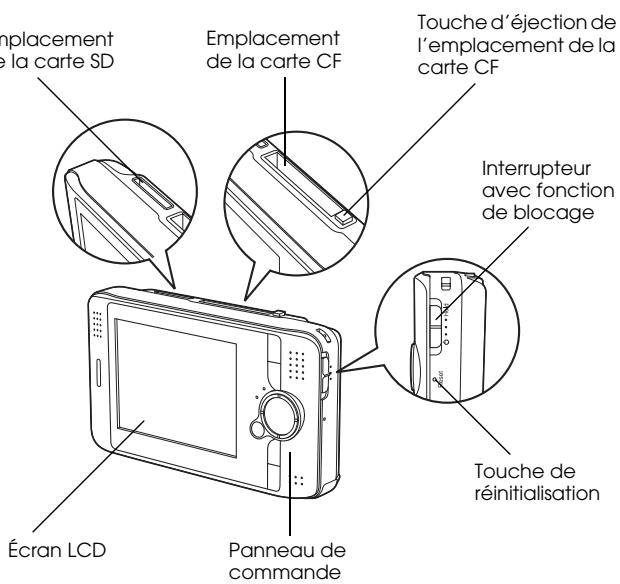 EPSON P-4000 - Composants - 1