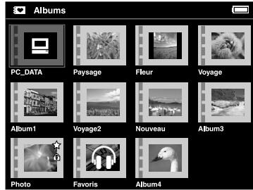 EPSON P-4000 - Utilisation des albums - 1