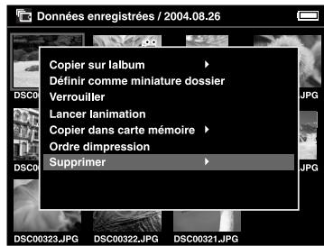 EPSON P-4000 - Utilisation du menu contextuel - 1
