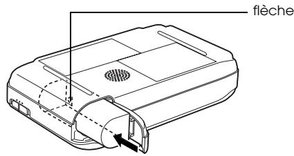 EPSON P-4000 - Mise en place de la batterie - 2