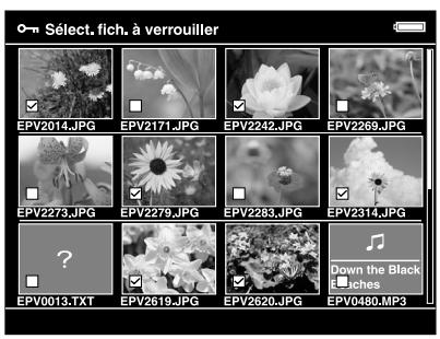 EPSON P-5000 - Protection des fichiers ou des dossiers - 1