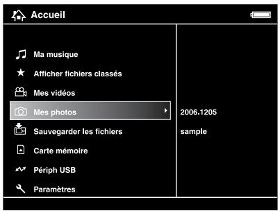 EPSON P-5000 - Affichage des photos ou des vidéos - 1