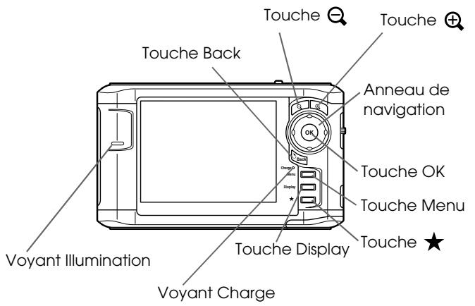 EPSON P-5000 - Écran LCD et panneau de commande - 1