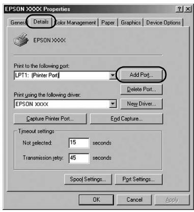 EPSON DFX-9000 - Windows 95/98/Me - 2