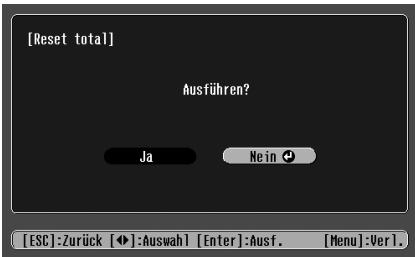 EPSON EMP-TW10 - Die Einstellungen können wie folgt geändert werden: - 4