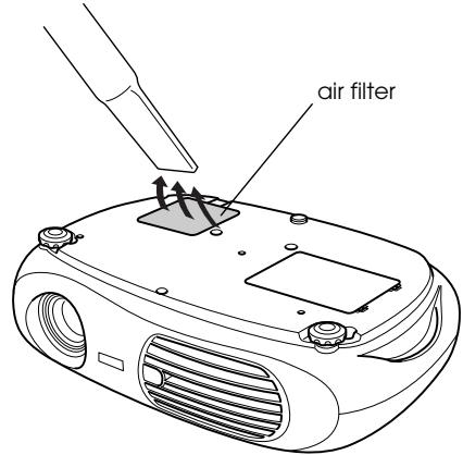 EPSON EMP-TW10 - ■ Cleaning the air filter - 2