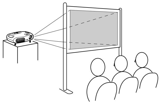 EPSON EMP-TW10 - Projection par l'arrière - 1