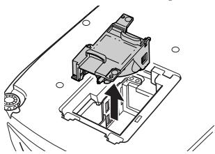 EPSON EMP-TW10 - Retirez l'ancienne lampe. - 1