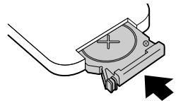 EPSON EMP-TW10 - Replace the battery holder. - 1