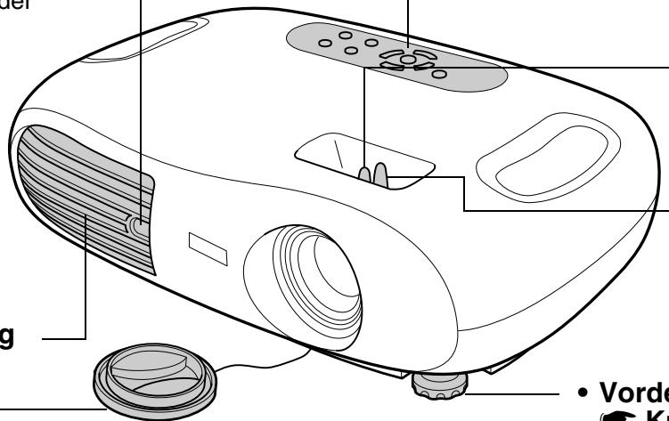 EPSON EMP-TW10 - Vorderseite/Oberseite - 1