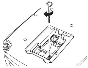 EPSON EMP-TW10 - Setzen Sie die neue Lampe ein. - 1