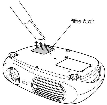 EPSON EMP-TW10 - Nettoyage du filtré à air - 2