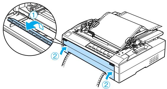 EPSON FX-880+ - Fente d'introduction inférieure - 4