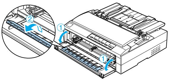 EPSON FX-880+ - Papier continu avec le tracteur poussant par l'avant - 1