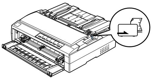 EPSON FX-880+ - Papier continu avec le tracteur poussant par l'avant - 2