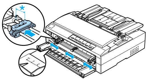 EPSON FX-880+ - Papier continu avec le tracteur poussant par l'avant - 4
