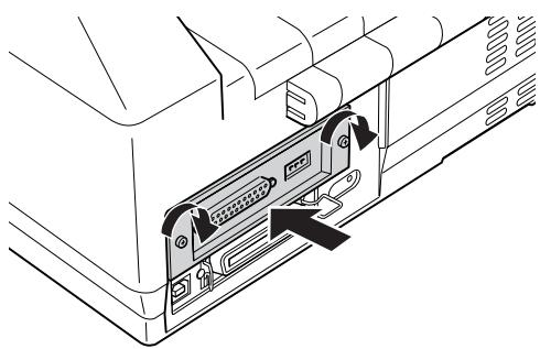 EPSON LQ-2090 - Installation d'une carte d'interface - 2