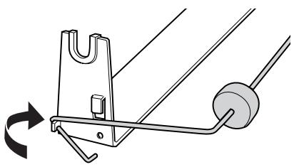 EPSON LQ-2090 - Assemblage du support papier rouleau - 3