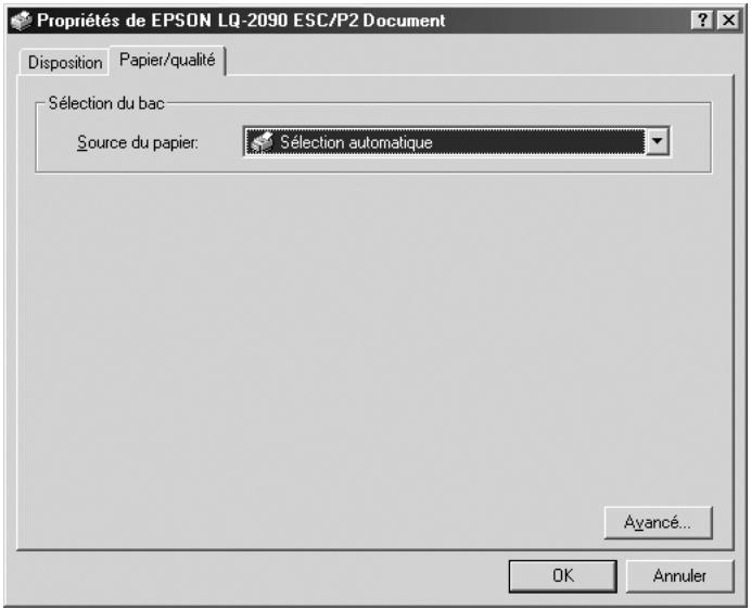 EPSON LQ-2090 - Remarque : - 3