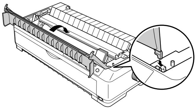 EPSON LQ-2090 - Attention: Le ruban ne doit être ni torsadé ni froissé. - 2