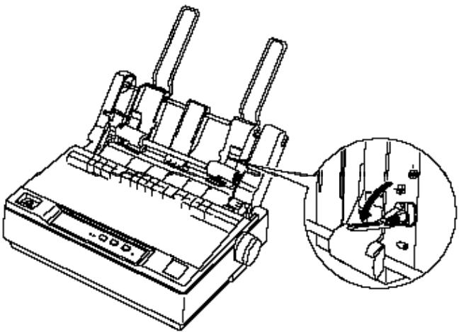 EPSON LQ-300 - Bac feuille à feuille - 3