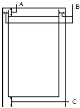 EPSON LQ-300 - Zone imprimable : - 1