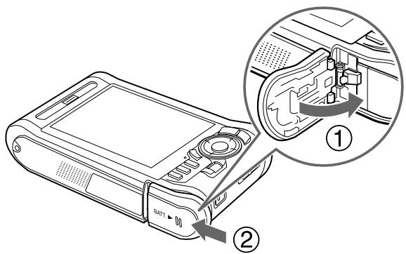 EPSON P-6000 - Installation de la batterie - 3