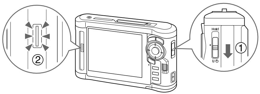 EPSON P-6000 - Mise sous tension - 1