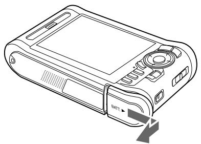 EPSON P-6000 - Installation de la batterie - 1