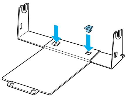 EPSON PLQ-20 - Assemblage du support papier rouleau - 2
