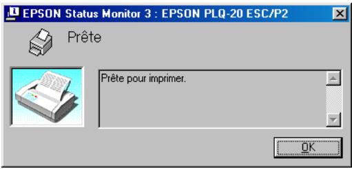 EPSON PLQ-20M - Accès à EPSON Status Monitor 3 - 1