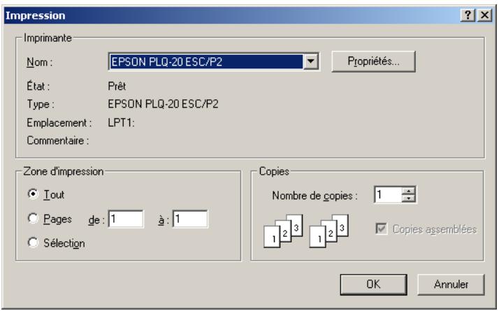 EPSON PLQ-20M - Remarque : - 1