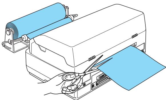 EPSON PLQ-20M - Chargement du papier rouleau - 5